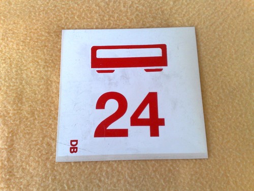 Wagennummer maße 12 - wagennummer,